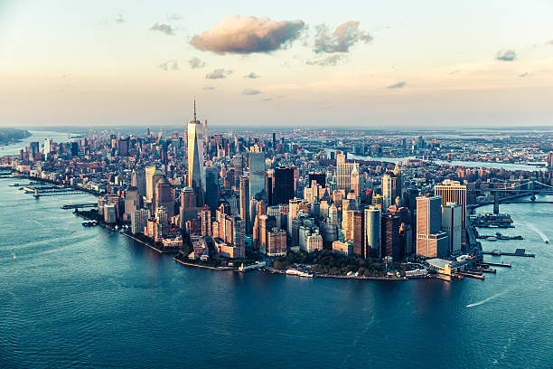 Lower Manhattan skyline, New York